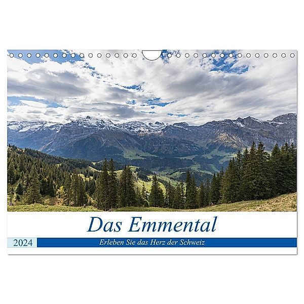 Das Emmental (Wandkalender 2024 DIN A4 quer), CALVENDO Monatskalender, IAM photography