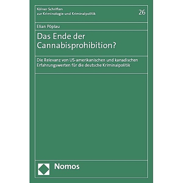 Das Ende der Cannabisprohibition?, Elian Pöplau