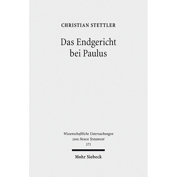 Das Endgericht bei Paulus, Christian Stettler