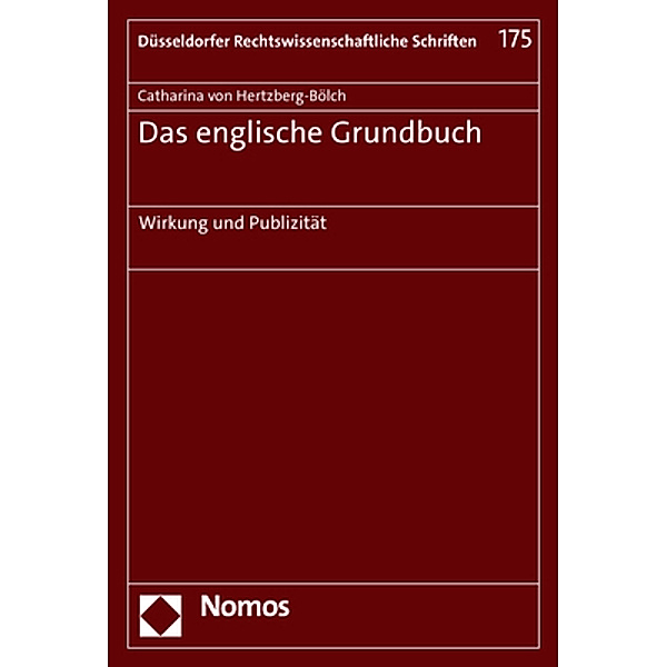 Das englische Grundbuch, Catharina von Hertzberg-Bölch