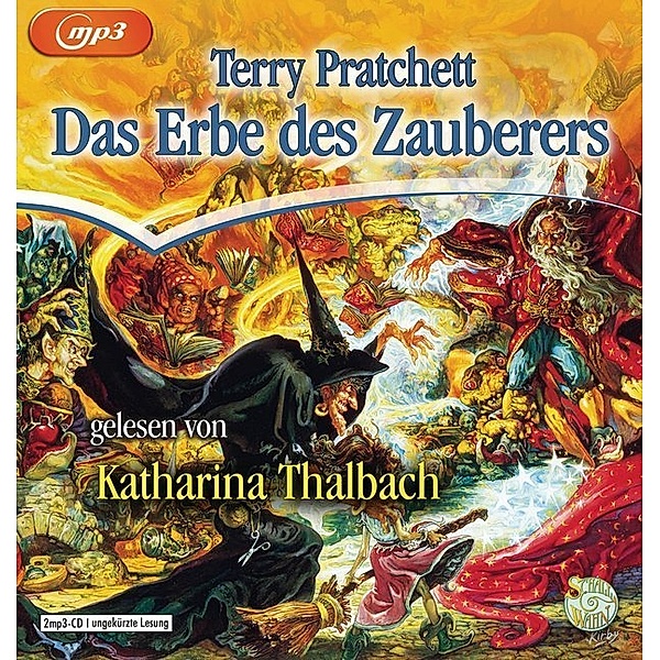 Das Erbe des Zauberers,2 Audio-CD, 2 MP3, Terry Pratchett