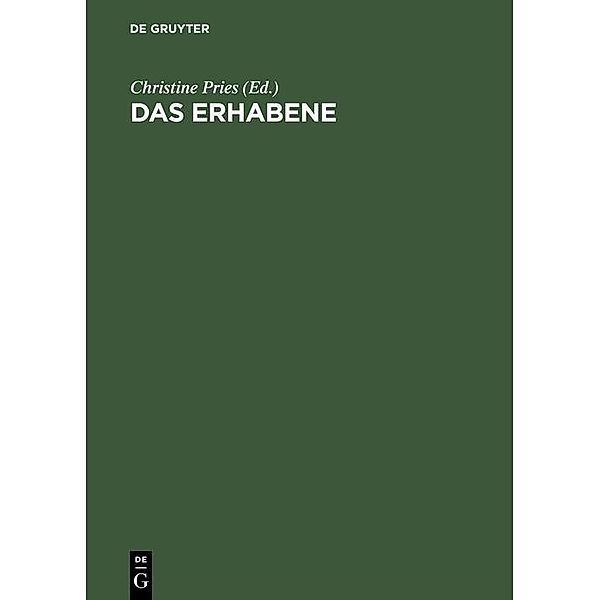 Das Erhabene