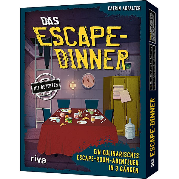 riva Verlag, Riva Das Escape-Dinner - Ein kulinarisches Escape-Room-Abenteuer in 3 Gängen, Katrin Abfalter