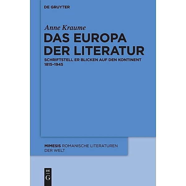 Das Europa der Literatur, Anne Kraume