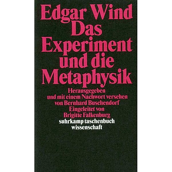 Das Experiment und die Metaphysik, Edgar Wind