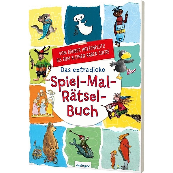 Das extradicke Spiel-Mal-Rätsel-Buch, Michael Ende, Otfried Preussler, Sabine Bohlmann