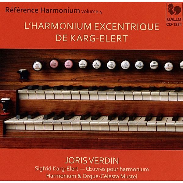 Das Exzentrische Harmonium Des Karg-Elert, Joris Verdin