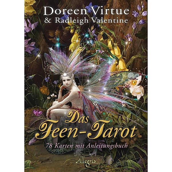 Das Feen-Tarot, Tarotkarten m. Anleitungsbuch, Doreen Virtue, Radleigh Valentine