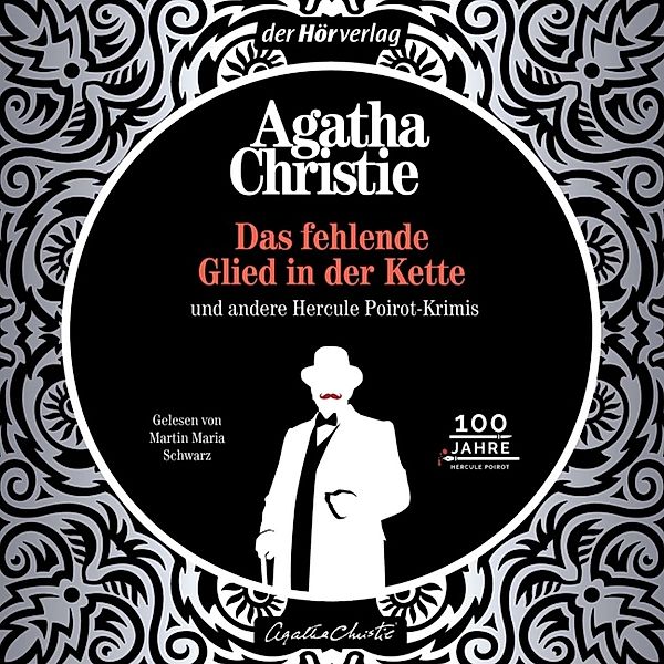 Das fehlende Glied in der Kette und andere Krimis,5 Audio-CD, 5 MP3, Agatha Christie