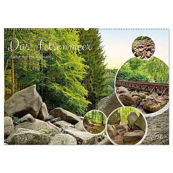 Das Felsenmeer - Natur pur im Odenwald (Wandkalender 2025 DIN A2 quer), CALVENDO Monatskalender, Calvendo, Astrid Ziemer