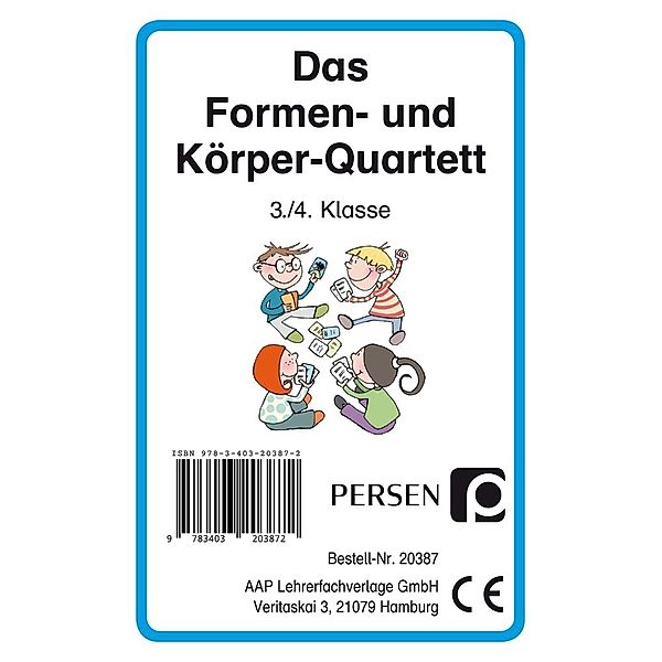 Das Formen- und Körper-Quartett (Kartenspiel), Bernd Wehren