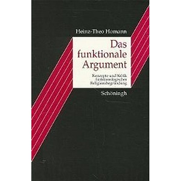 Das funktionale Argument, Heinz-Theo Homann