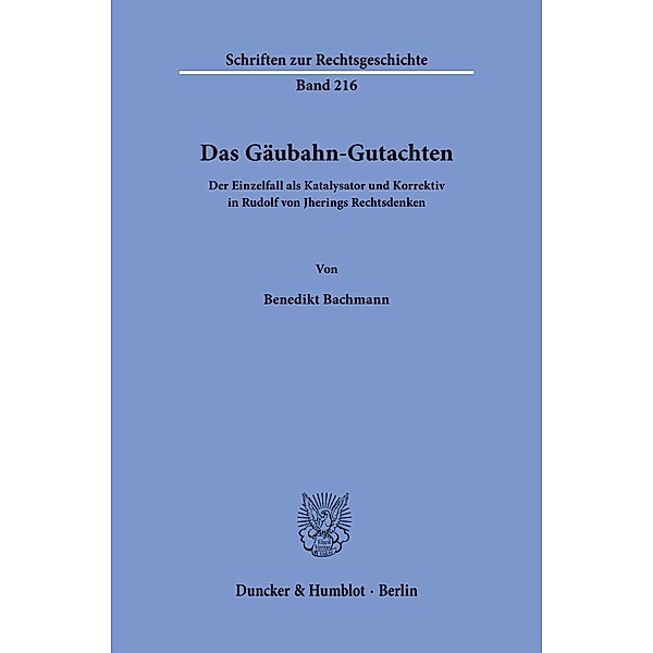 Das Gäubahn-Gutachten., Benedikt Bachmann