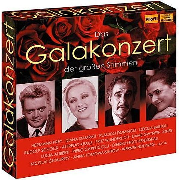 Das Galakonzert der grossen Stimmen, D. Damrau, P. Domingo, H. Prey, C. Bartoli