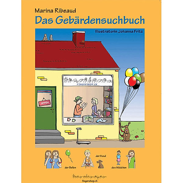 Das Gebärdensuchbuch, Marina Ribeaud