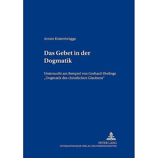 Das Gebet in der Dogmatik, Armin Kistenbrügge