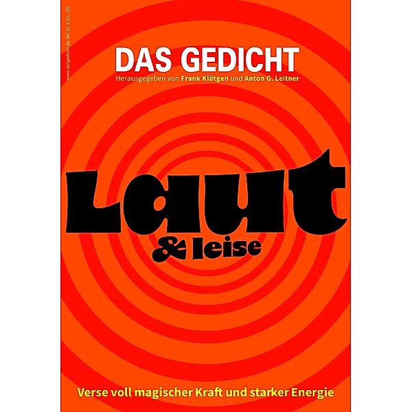 Das Gedicht. Zeitschrift /Jahrbuch für Lyrik, Essay und Kritik / DAS GEDICHT Bd. 31