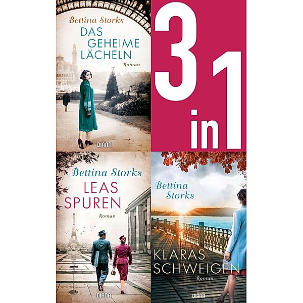 Das Geheime Lächeln / Leas Spuren / Klaras Schweigen (3in1-Bundle), Bettina Storks