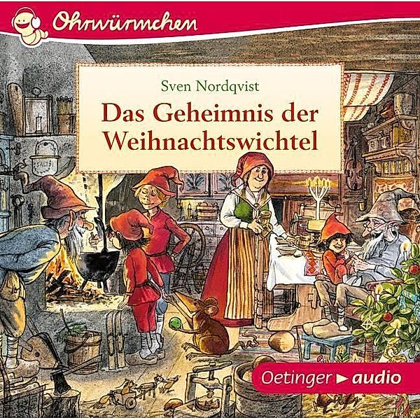 Das Geheimnis der Weihnachtswichtel, 1 Audio-CD, Sven Nordqvist