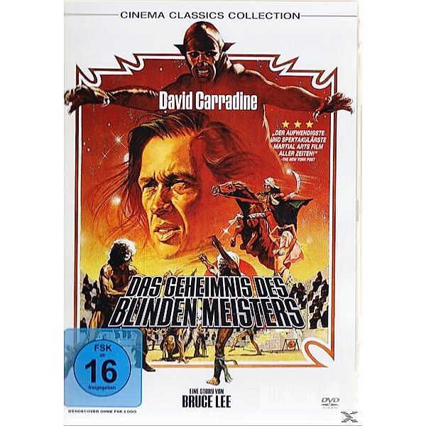 Das Geheimnis des blinden Meisters, Bruce Lee, David Carradine