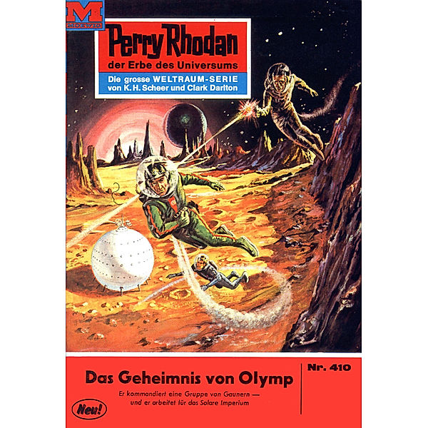 Das Geheimnis von Olymp (Heftroman) / Perry Rhodan-Zyklus Die Cappins Bd.410, Hans Kneifel