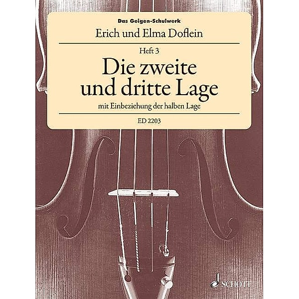 Das Geigen-Schulwerk.H.3, Elma Doflein, Erich Doflein