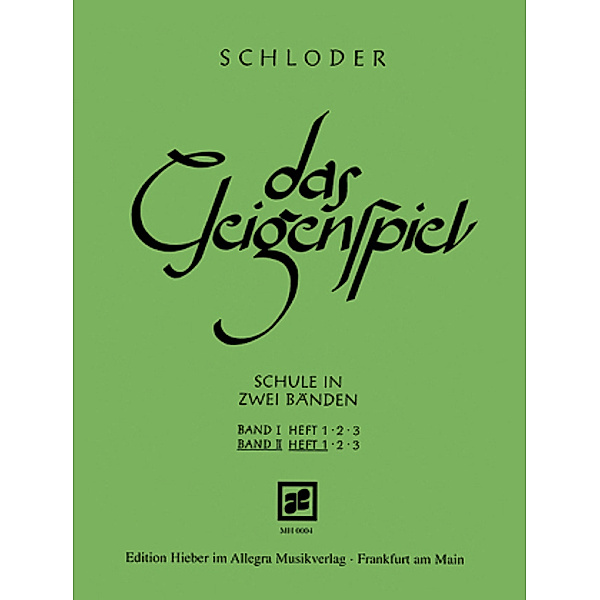 Das Geigenspiel, Josef Schloder
