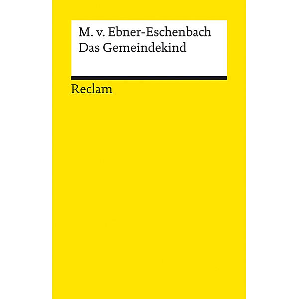 Das Gemeindekind, Marie von Ebner-Eschenbach