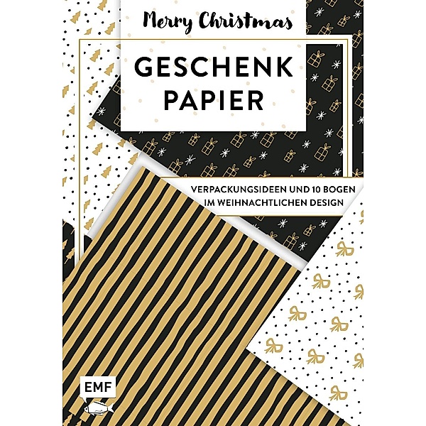 Das Geschenkpapier-Set - Merry Christmas: Verpackungsideen und 10 Bogen im weihnachtlichen Design