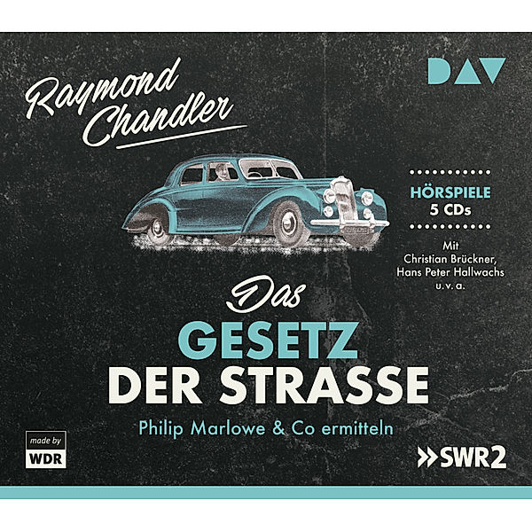 Das Gesetz der Straße. Philip Marlowe & Co ermitteln,5 Audio-CDs, Raymond Chandler