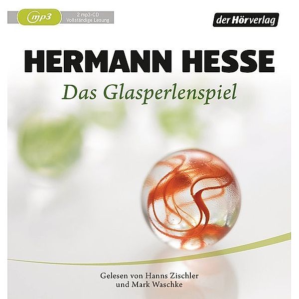 Das Glasperlenspiel,2 Audio-CD, 2 MP3, Hermann Hesse