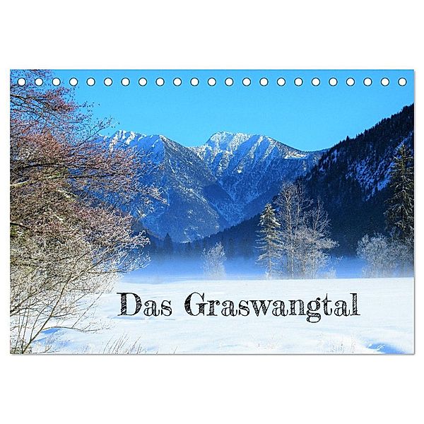 Das Graswangtal (Tischkalender 2024 DIN A5 quer), CALVENDO Monatskalender, Martin Gillner