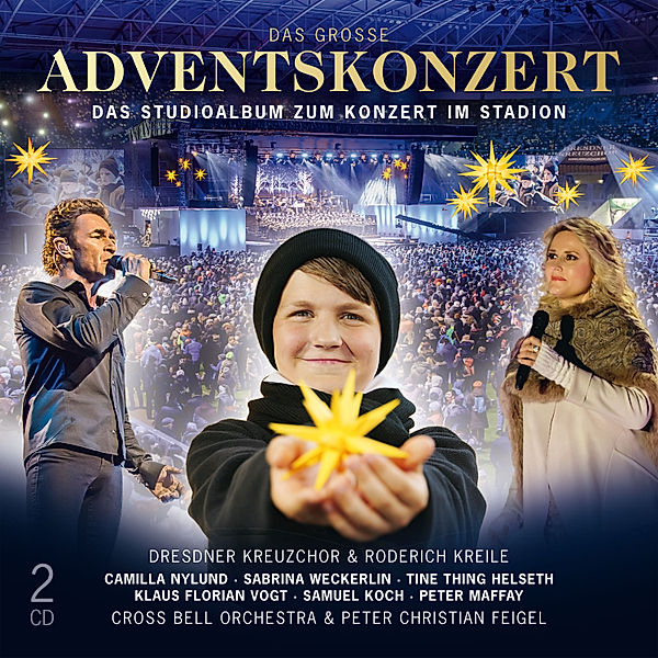 Das große Adventskonzert (2 CDs), 2 Audio-CD Das große Adventskonzert