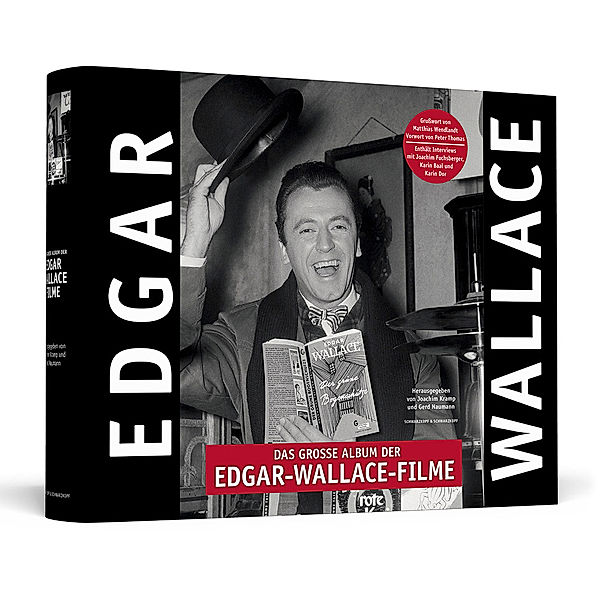 Das große Album der Edgar-Wallace-Filme, handsigniert von Peter Thomas