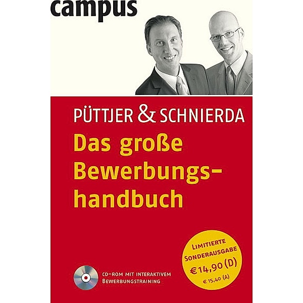 Das große Bewerbungshandbuch, mit CD-ROM, Christian Püttjer, Uwe Schnierda