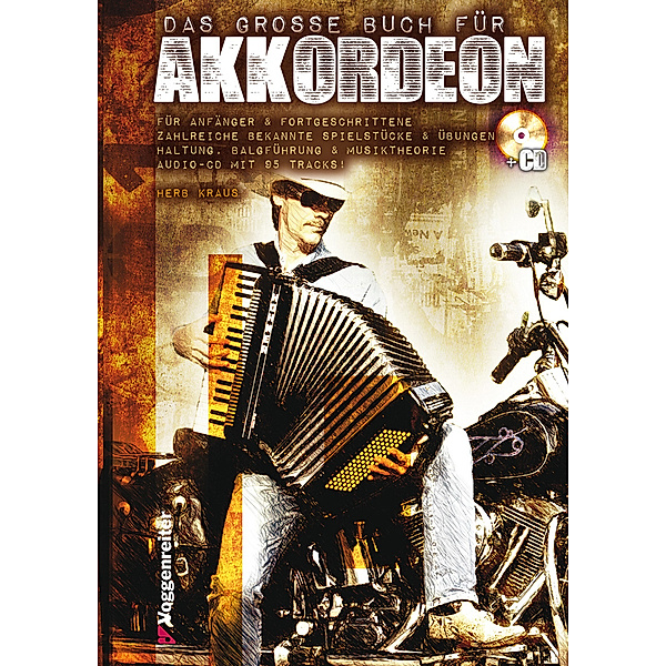 Das grosse Buch für Akkordeon, m. 1 Audio-CD, Herbert Kraus