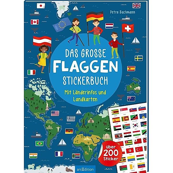 Das große Flaggen-Stickerbuch, Petra Bachmann
