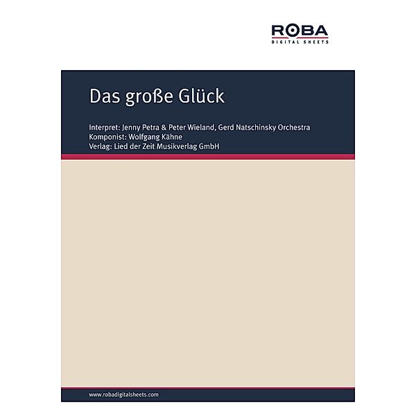 Das große Glück, Wolfgang Kähne, Fred Gertz