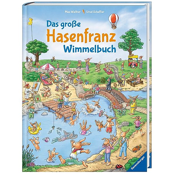 Das grosse Hasenfranz-Wimmelbuch, Max Walther, Ursel Scheffler