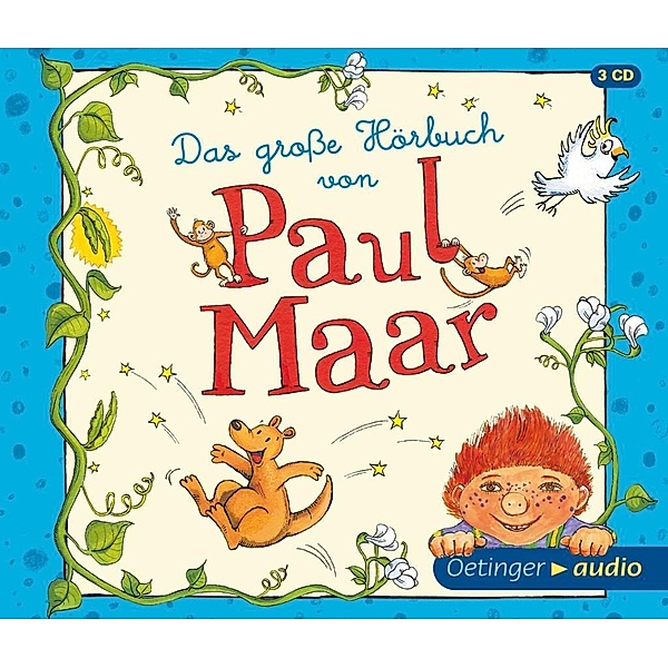 Das große Hörbuch von Paul Maar, 3 Audio-CDs, Paul Maar