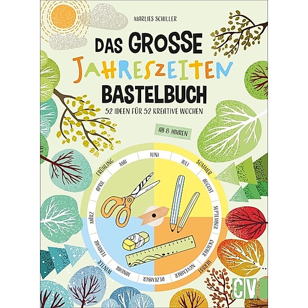 Das große Jahreszeiten-Bastelbuch, Marlies Schiller