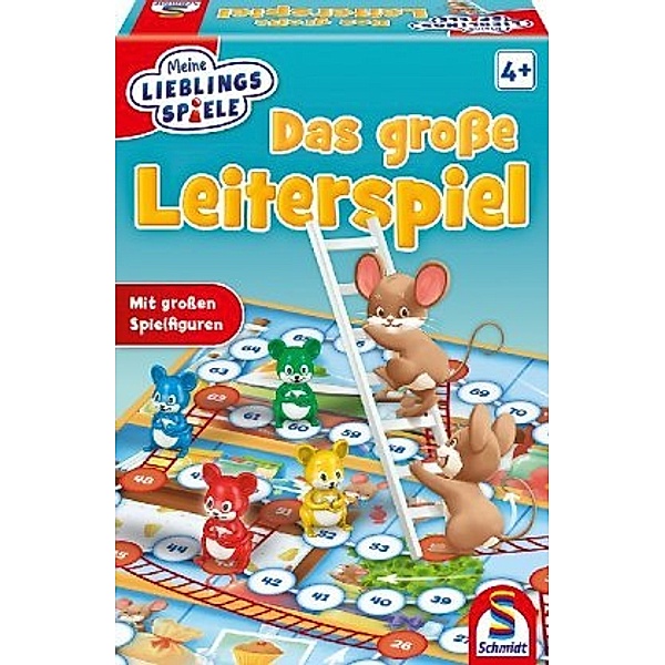 SCHMIDT SPIELE Das große Leiterspiel (Kinderspiel), Christian Fiore, Knut Happel