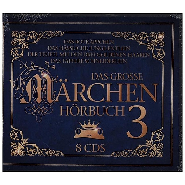 Das große Märchenhörbuch 3,8 Audio-CD, Märchen-Hörbuch