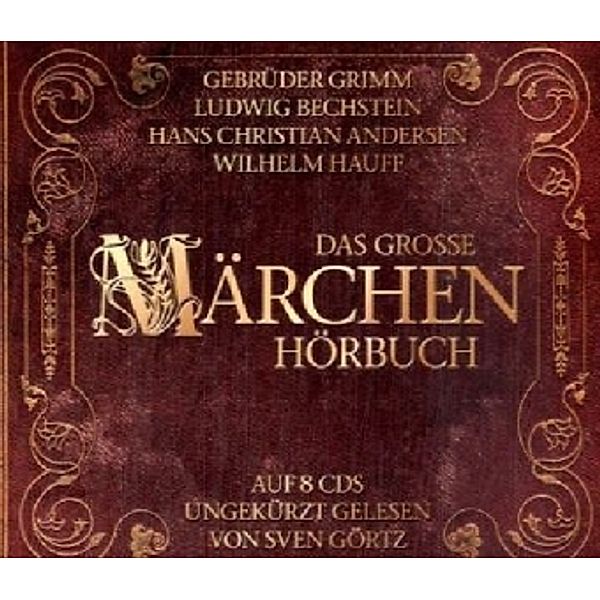 Das Grosse Märchenhörbuch, 8 Audio-CDs, Various