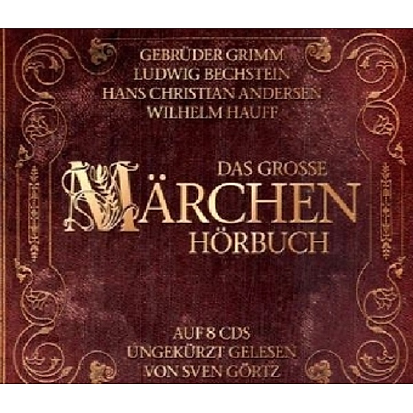 Das Große Märchenhörbuch, 8 Audio-CDs, Various