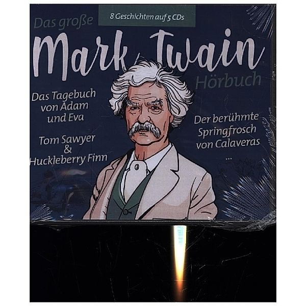 Das grosse Mark Twain Hörbuch,5 Audio-CD, Mark Twain