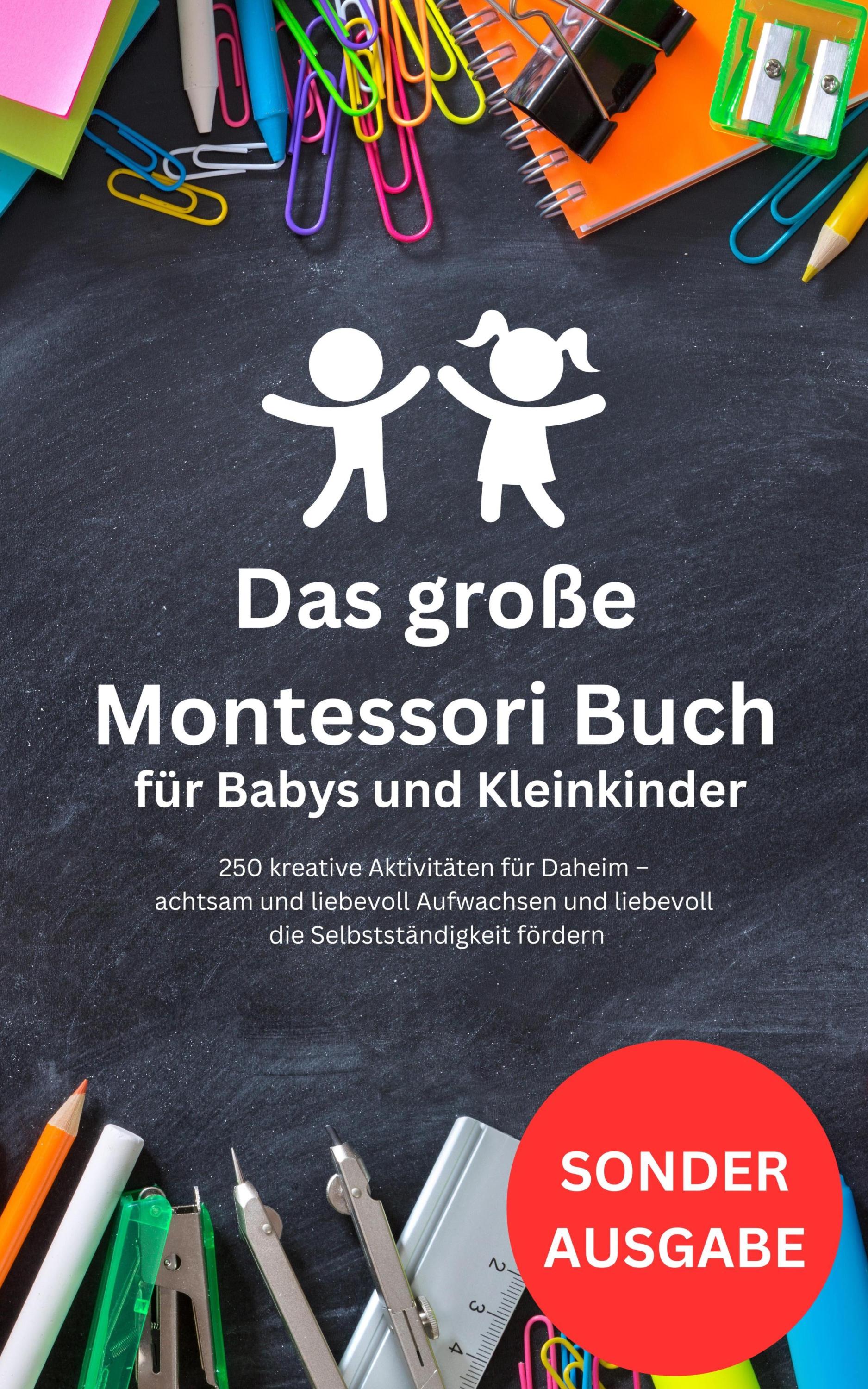 Das grosse Montessori Buch für Babys und Kleinkinder: 250 kreative Aktivitäten für Daheim