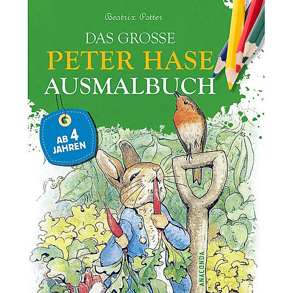 Das große Peter Hase Ausmalbuch, Beatrix Potter