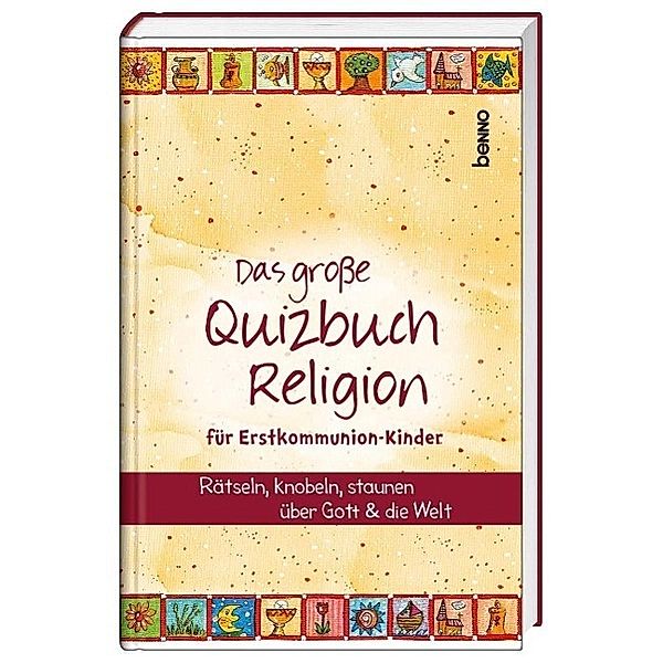 Das große Quizbuch Religion für Erstkommunion-Kinder