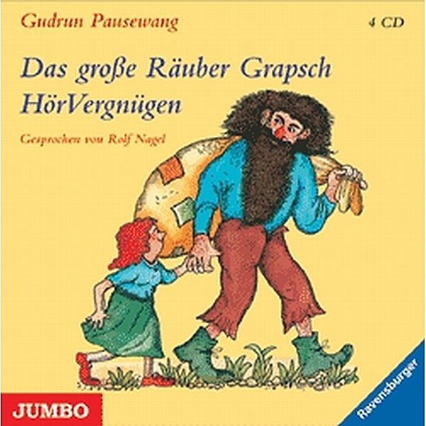 Das große Räuber Grapsch Hörvergnügen, Gesamtausgabe, 4 Audio-CDs, G. Pausewang